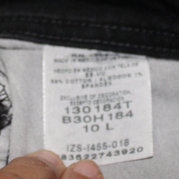 Lee Rider Women's Black Jeans sz. 10L - Picture 7 of 7